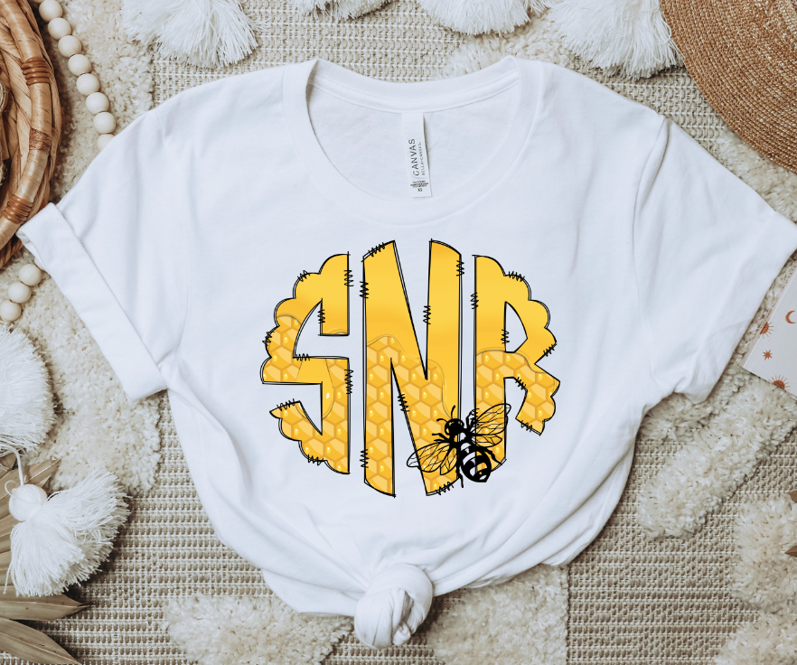 Honeycomb Monogram Shirt