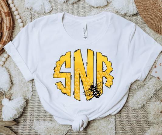 Honeycomb Monogram Shirt